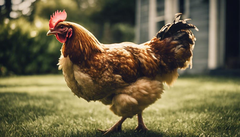 injured chicken needs help